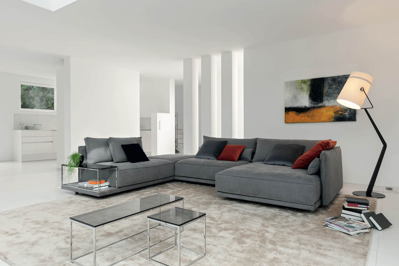 MODERNE COUCHLANDSCHAFT CUBE LOUNGE